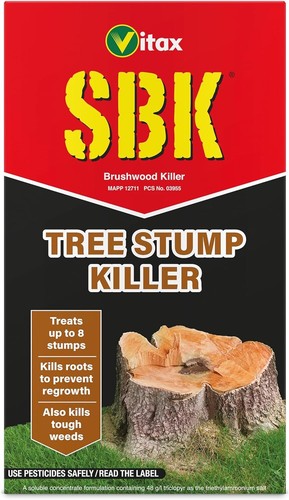 Sbk tree stump killer - sbk, kills