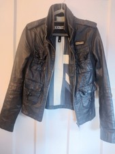 Superdry Leather Jacket Size