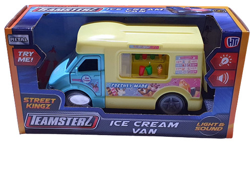 Teamsterz ice cream van - cream,