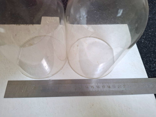 Clear glass anniversary - 2x,