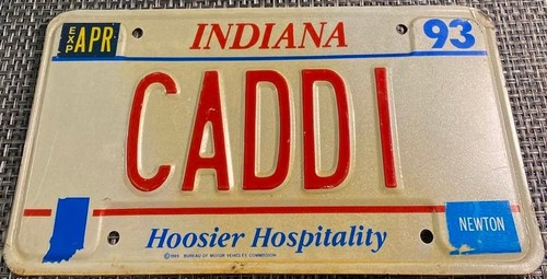 Caddi vanity license plate - caddi,