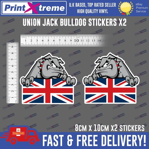Union jack flag bulldog - jack, &