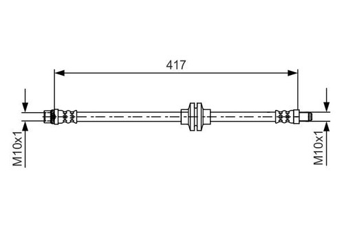 New brake hose - hose, renault