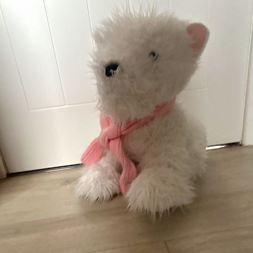 Bhs white plush - plush, bear
