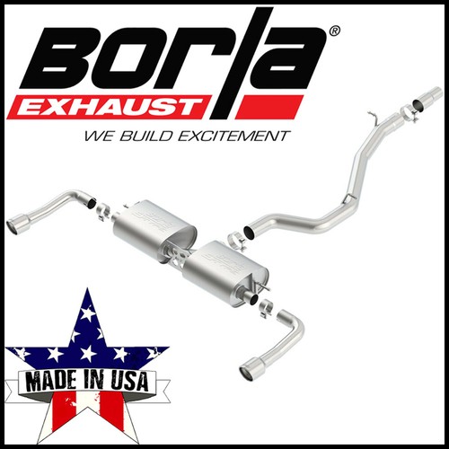 Borla type cat back - s-type, exhaust