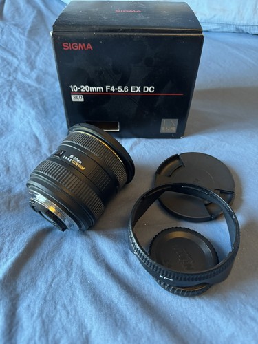 Sigma lens 20mm 5 6 - ., 10-20mm