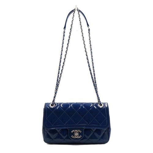 Chanel blue patent - chanel, cc
