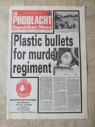 Irish republican newspaper - newspaper, an