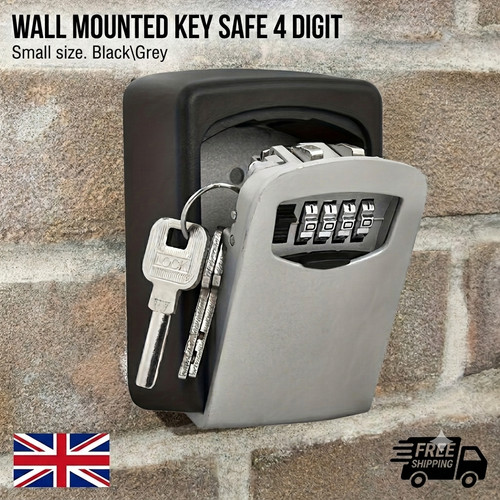 Wall mounted key - wall, safe