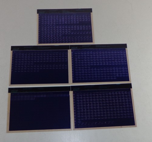 Microfich parts