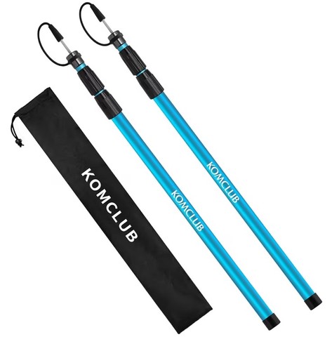 Komclub telescopic tarp poles - telescopic,