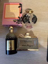 3 Empty Designer Perfume