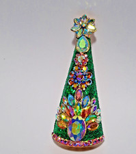 Vintage BUTLER & WILSON xmas tree brooch  BNWOT