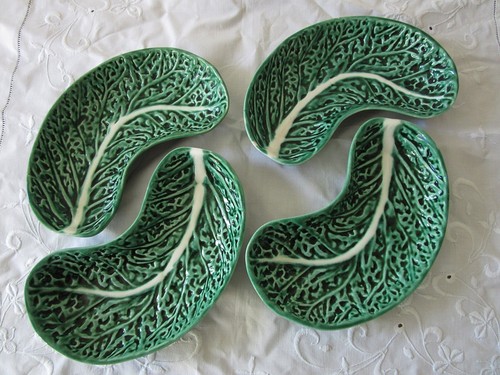 Vintage majolica green - majolica,