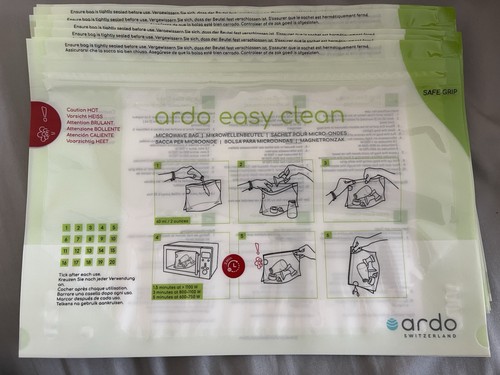 Ardo microwave steriliser bag - ardo,