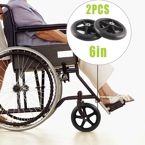 2pcs rubber wheelchair - rubber,