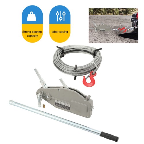 Hand winch hoist with 20m - hand,