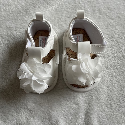 Matalan girls cream flower - matalan,