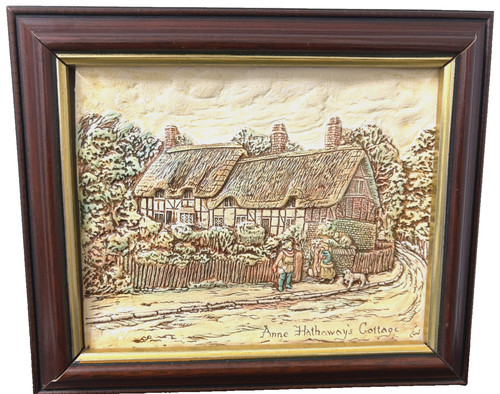 Vintage stone painted wall - vintage, art