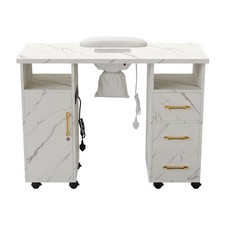 Rolling Manicure Table Nail