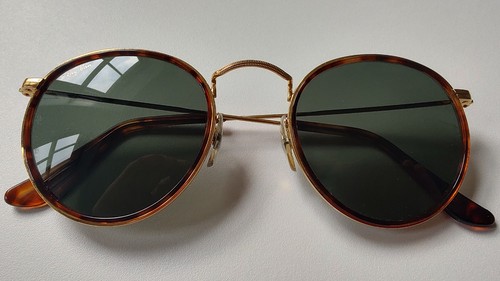 Vintage ray ban 24k - ray, gold