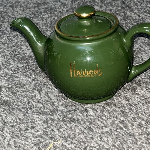 Harrods miniature teapot - harrods,