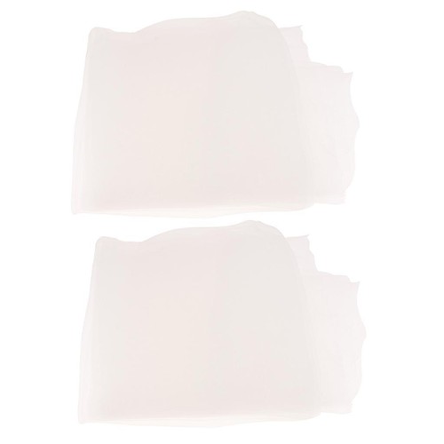 2pcs white silk screen - white,
