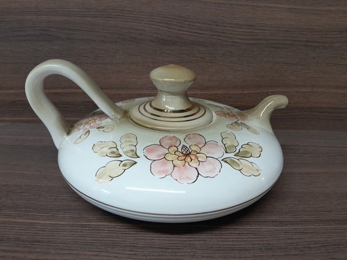 Large flat teapot - flat,