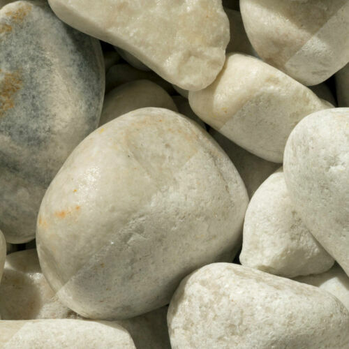 White cobbles premium - white,