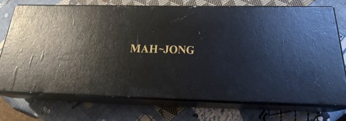 Vintage mahjong set - vintage,