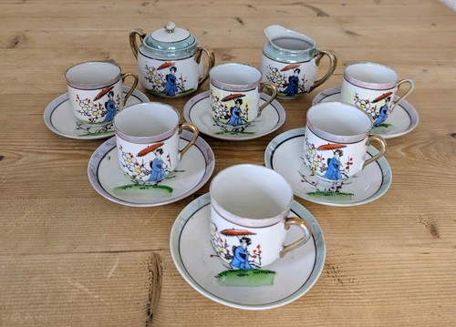 Vintage japanese porcelain - japanese,