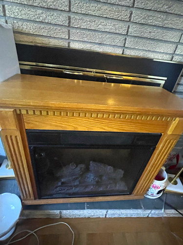 Electric fireplace insert - electric,