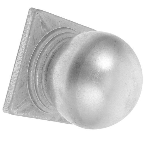 Metal post finials - post, ball