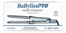 BaBylissPRO Prima3000 Nano Titanium 1¼" Ionic Hair Straightener – BNT3000TUC
