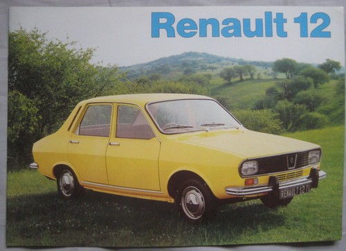 July 1973 renault range - 1973,