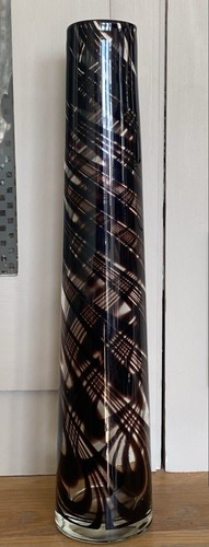 Tall glass tapered cylinder - tapered,