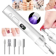 Electric Nail File Drill Portable USB Manicure Pedicure Machine Set Professional