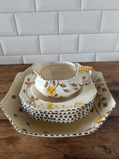 Vintage Deco Crown Devon bowls