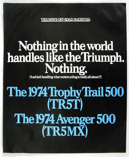 Triumph trophy trail - triumph, avenger