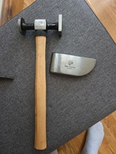 Sykes Pickavant Panel Beaters Shrinking & Flat Faced Hammer Vgc S-P539