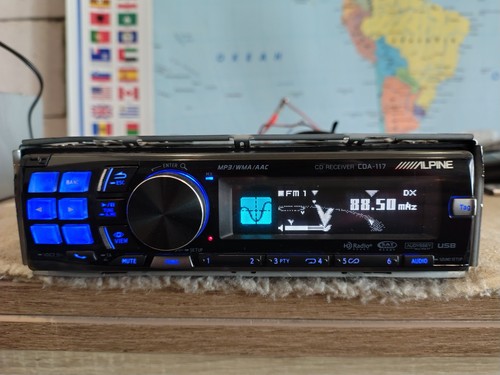 Alpine cda 117 car - alpine, stereo