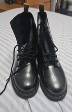 Doc Martens Size9 Vegan Chrome  New Never Worn Has A Box But Not The Original.