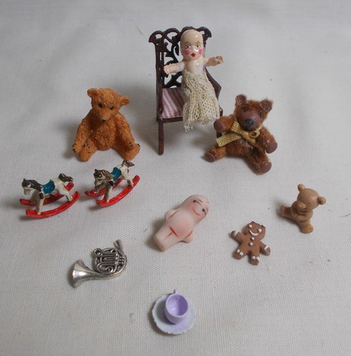 Dolls house miniature job lot - house,