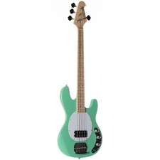 J&D MMB Electric Bass, 4 String, Surf Green, Lime, Maple, 21 Frets, Humbucker, Passive