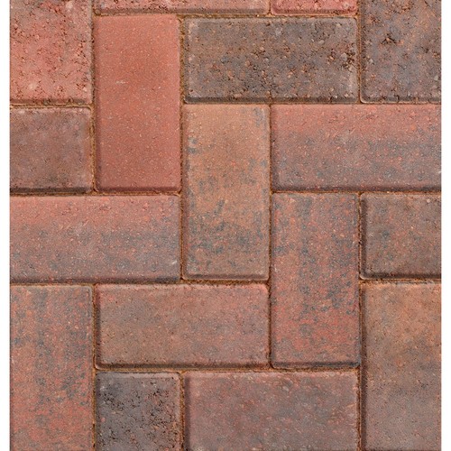 Driveway block paving brindle - driveway,