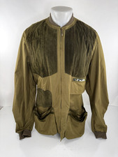 CASTELLANI HDS Italy - LEATHER Padded Technical Shooting 44 Jacket - EXCELLENT