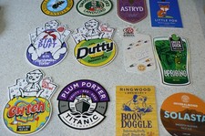 BEER PUMP PULL BADGES X 12 -