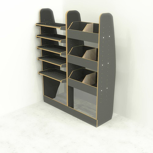 Transporter swb van - swb, racking