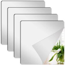 4 Pack Acrylic Square Mirror 8