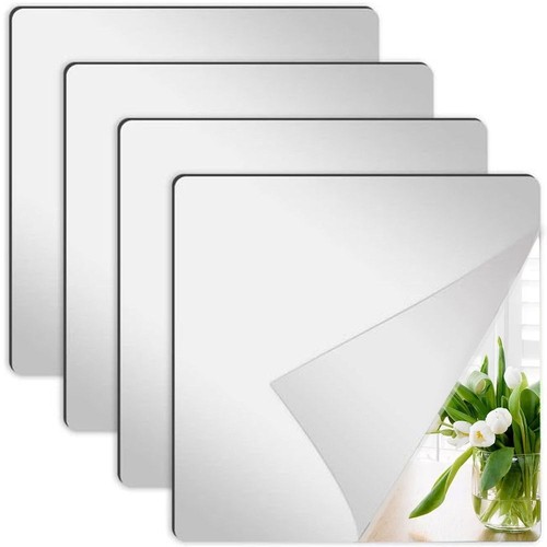 Pack acrylic square mirror - acrylic,